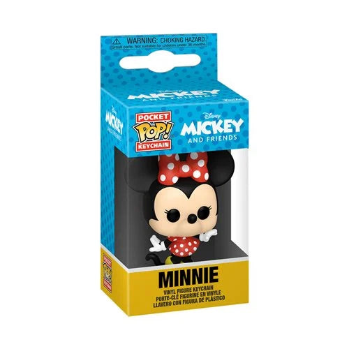 Funko-Disney Classics - Minnie Funko Pocket Pop! Key Chain-FU59630-Legacy Toys