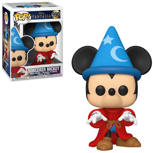 Funko-Disney Fantasia: 80th Anniversary - Sorcerer Mickey Funko Pop! Vinyl Figure-FU51938-Legacy Toys