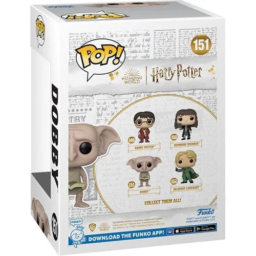 Funko-Harry Potter and the Chamber of Secrets: 20th Anniversary - Dobby Funko Pop! Vinyl Figure-FU65650-Legacy Toys