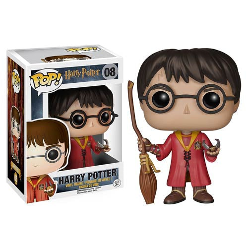 Funko-Harry Potter - Quidditch Harry Funko Pop! Vinyl Figure-FU5902-Legacy Toys