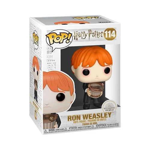 Funko-Harry Potter - Ron Puking Slugs with Bucket Funko Pop! Vinyl Figure-FU48066-Legacy Toys