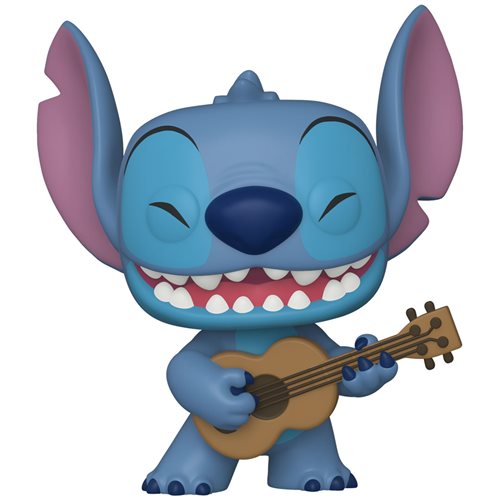 Funko-Lilo & Stitch - Stitch with Ukulele Pop! Vinyl Figure-FU55615-Legacy Toys