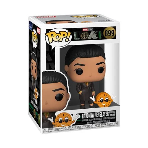 Funko-Loki - Ravonna Renslayer with Miss Minutes Funko Pop! Vinyl Figure and Buddy-FU55745-Legacy Toys