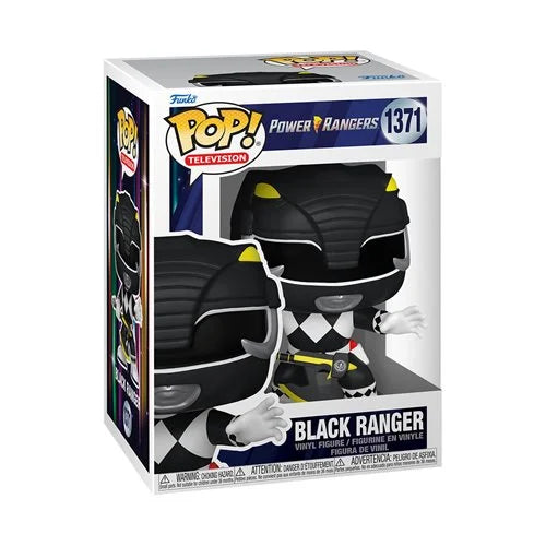 Funko-Mighty Morphin Power Rangers: 30th Anniversary - Black Ranger Funko Pop! Vinyl Figure-FU72154-Legacy Toys