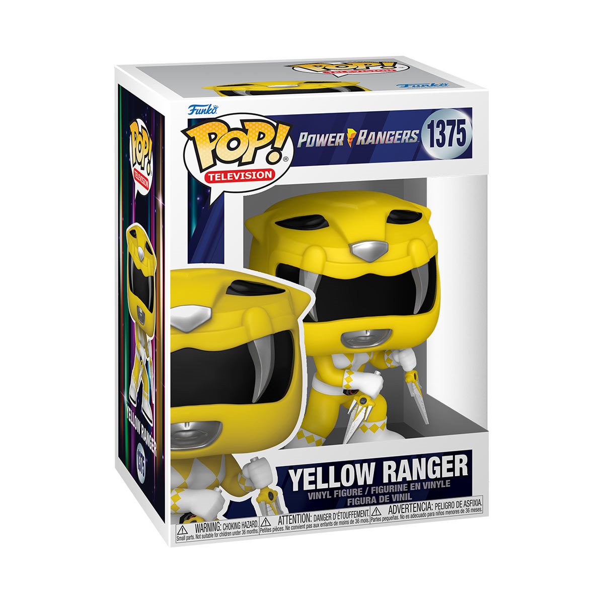 Funko-Mighty Morphin Power Rangers: 30th Anniversary - Yellow Ranger Funko Pop! Vinyl Figure-FU72158-Legacy Toys