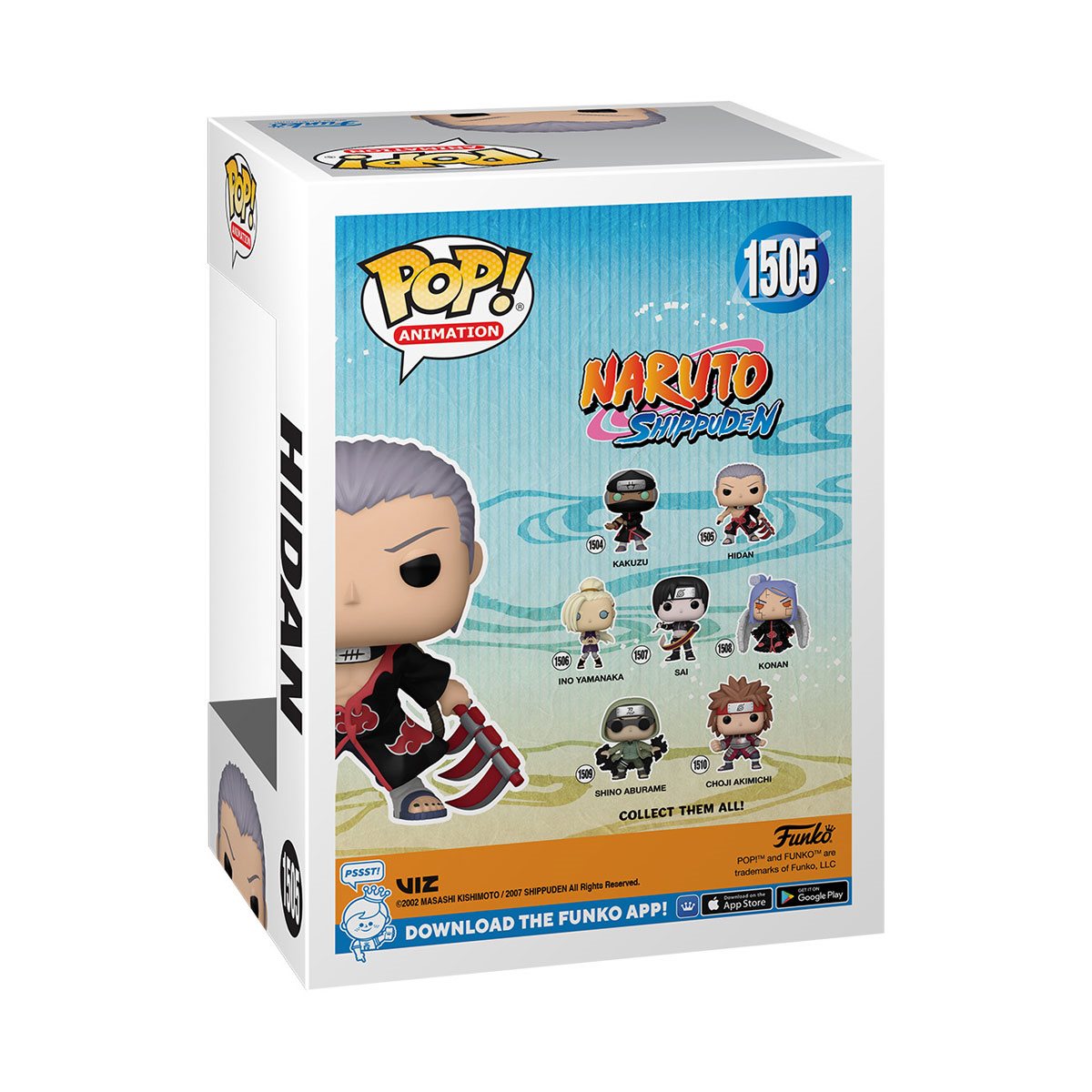 Funko-Naruto Shippuden - Hidan Pop! Vinyl Figure-FU75529-Legacy Toys