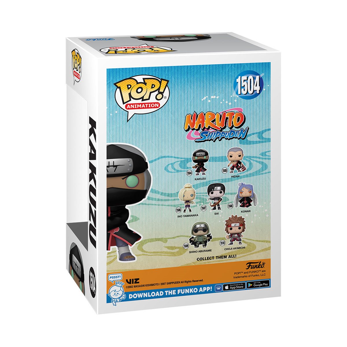 Funko-Naruto Shippuden - Kakuzu Pop! Vinyl Figure-FU75531-Legacy Toys