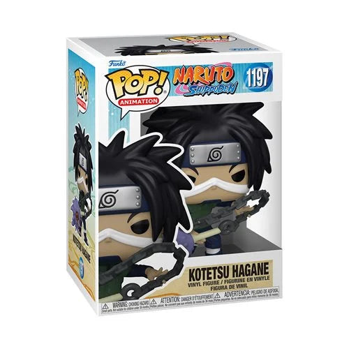 Funko-Naruto Shippuden - Kotetsu Hagane Funko Pop! Vinyl Figure-FU58007-Legacy Toys