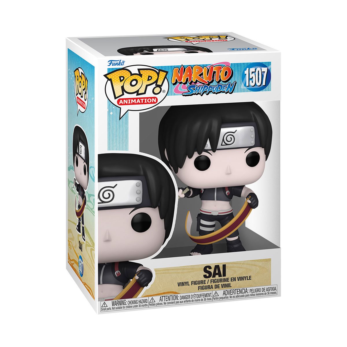 Funko-Naruto Shippuden - Sai Pop! Vinyl Figure-FU75532-Legacy Toys