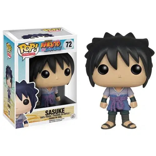 Funko-Naruto Shippuden - Sasuke Pop! Vinyl Figure-FU3637-Legacy Toys