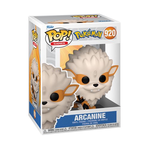 Funko-Pokemon - Arcanine Funko Pop! Vinyl Figure-FU62272-Legacy Toys