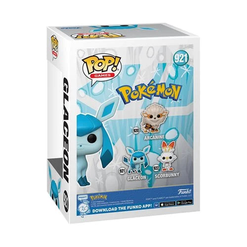 Funko-Pokemon - Glaceon Funko Pop! Vinyl Figure-FU62270-Legacy Toys