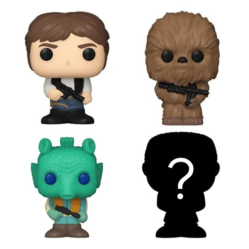 Funko-Star Wars - Han Solo Funko Bitty Pop! Mini-Figure 4-Pack-FU71513-Legacy Toys