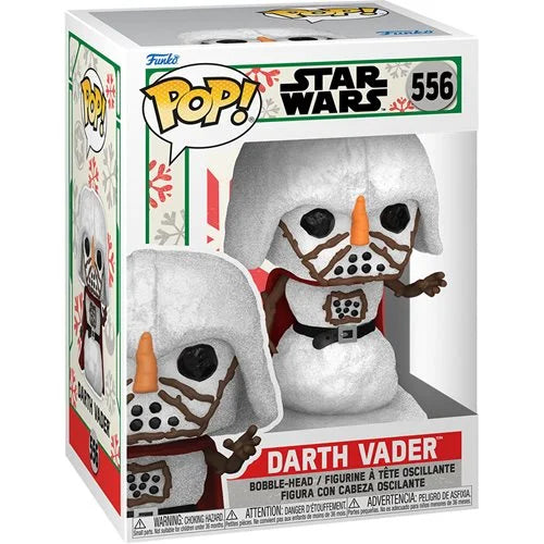 Funko-Star Wars Holiday - Darth Vader Snowman Funko Pop! Vinyl Figure-FU64336-Legacy Toys