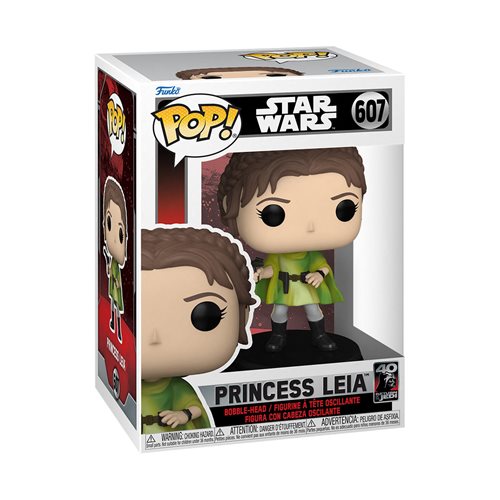 Funko-Star Wars: Return of the Jedi 40th Anniversary - Leia (Endor) Funko Pop! Vinyl Figure-FU70747-Legacy Toys