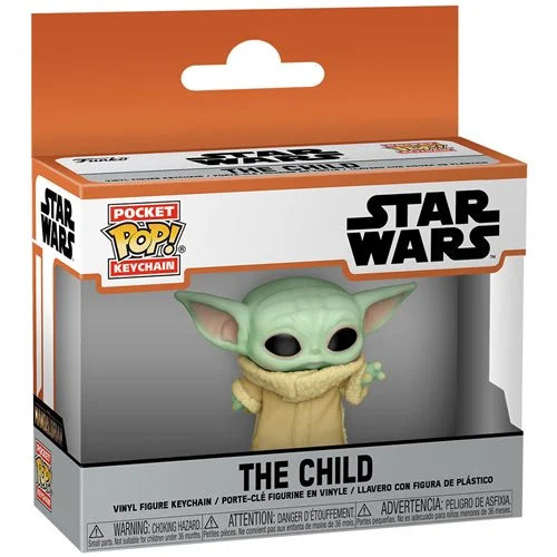 Funko-Star Wars: The Mandalorian - The Child Funko Pocket Pop! Key Chain-FU53043-Legacy Toys