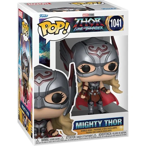 Funko-Thor: Love and Thunder - Mighty Thor Funko Pop! Vinyl Figure-FU62422-Legacy Toys