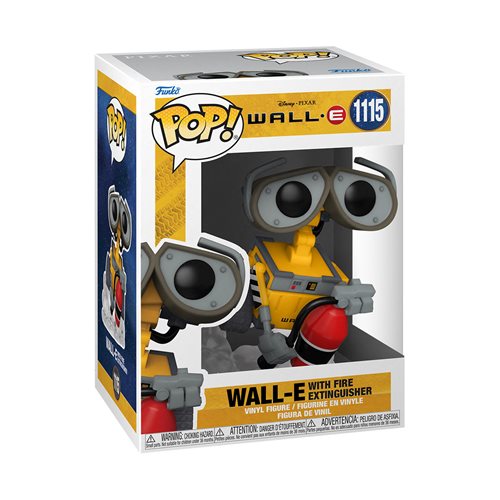 Funko-Wall-E with Fire Extinguisher Funko Pop! Vinyl Figure-FU58558-Legacy Toys