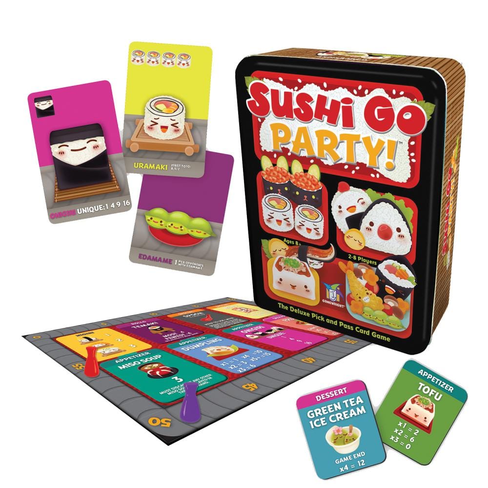 Gamewright-Sushi Go Party!-419-Legacy Toys