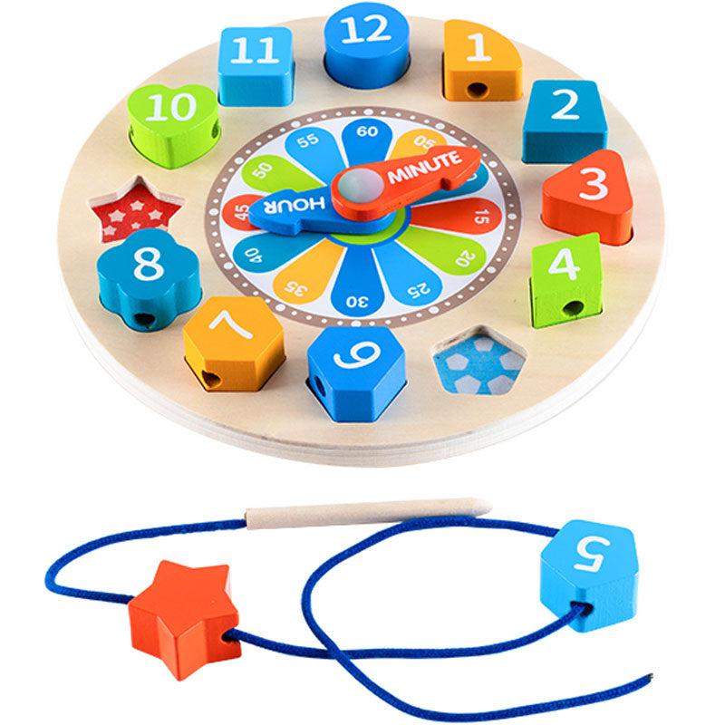 Great Playthings-Luminous Shape Sorting Clock-PH051006-Legacy Toys