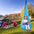 Great Playthings-The Snuggle Swing Hanging Chair in 4 different colors-GP1010-Blue-Legacy Toys