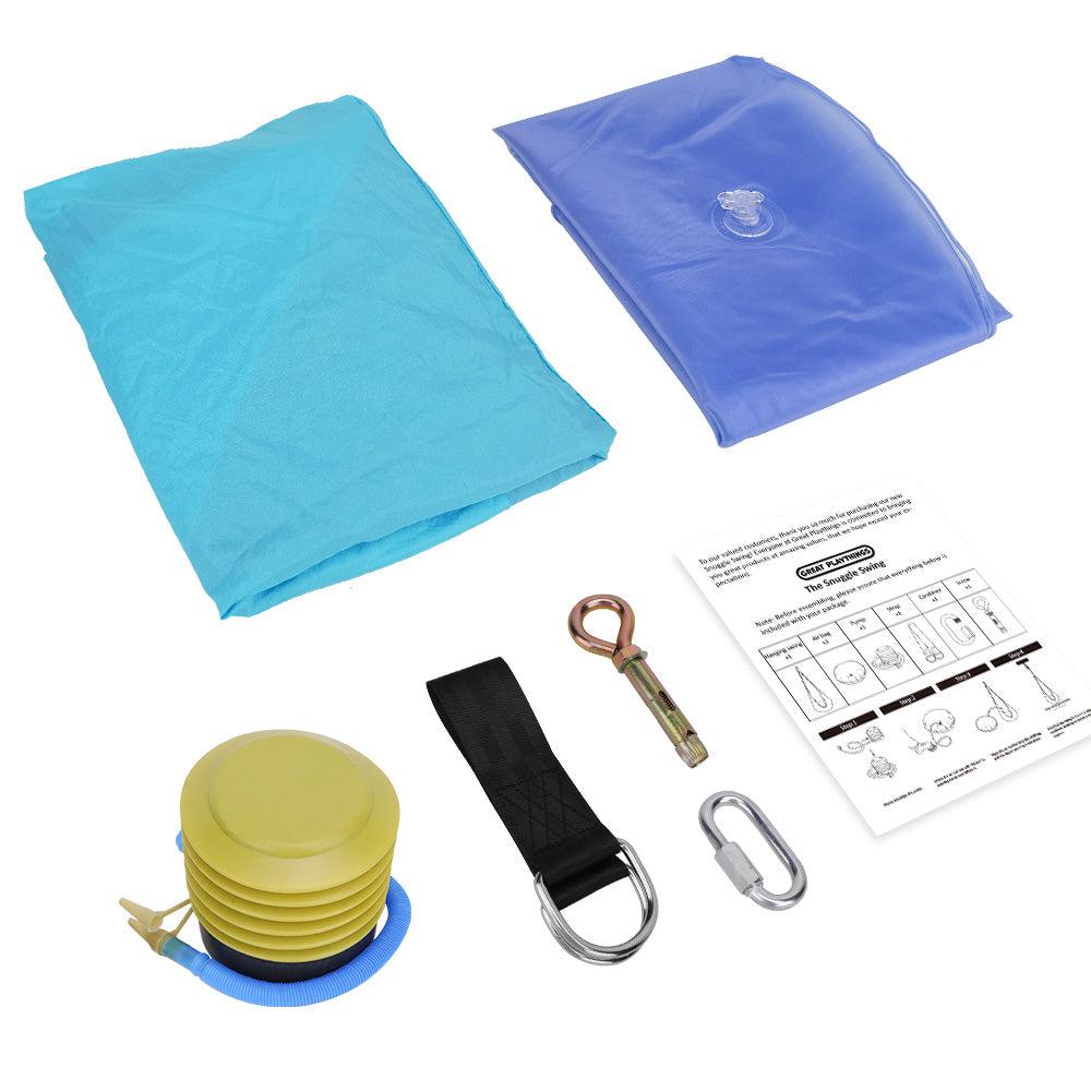 Great Playthings-The Snuggle Swing Hanging Chair in 4 different colors--Legacy Toys