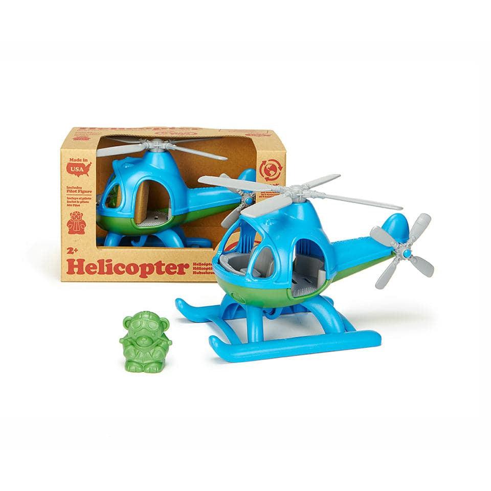 Green Toys-Helicopter - Blue-HELB-1060-Legacy Toys