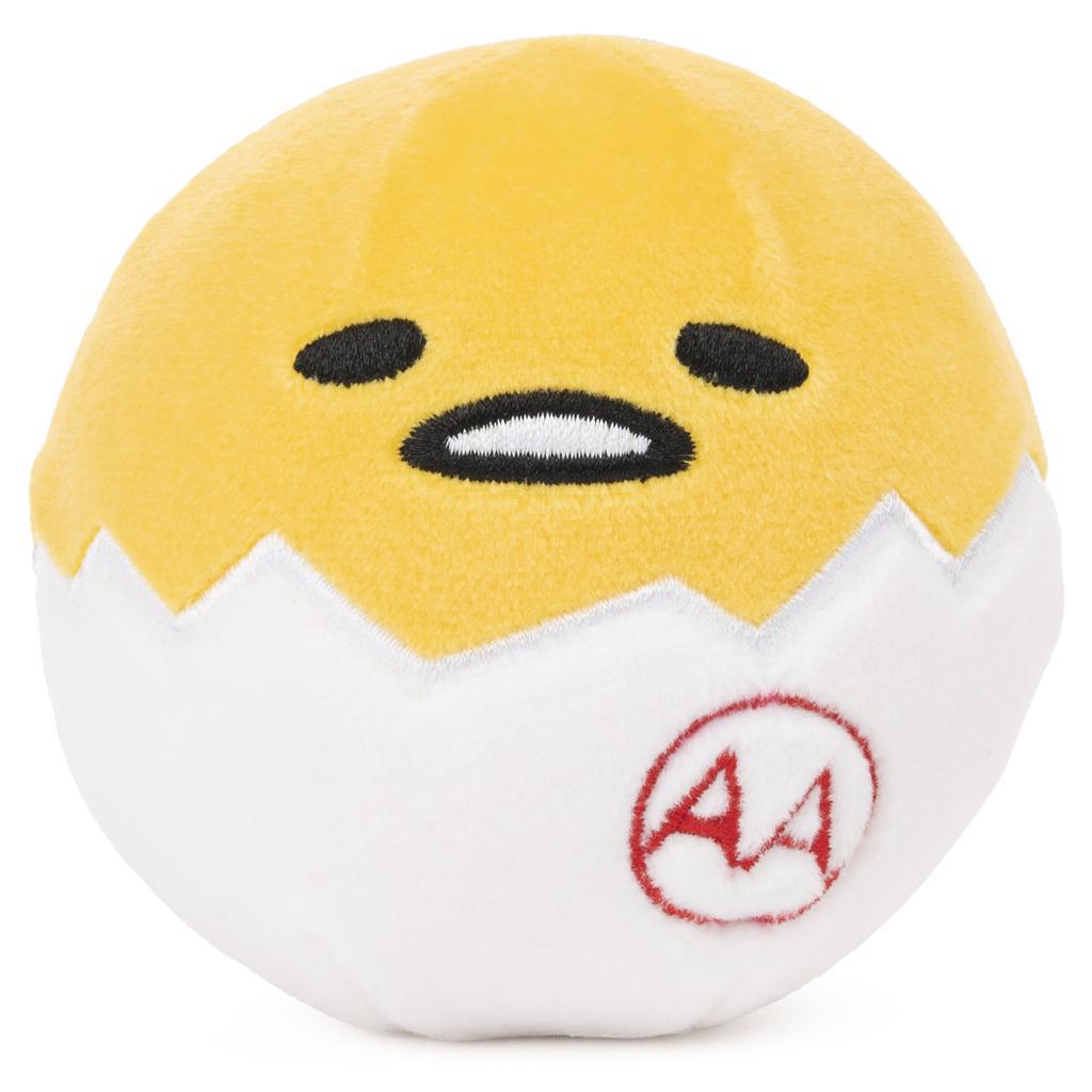 Gund-Gudetama Round Squishy Assortment, 3.5 in-6060102AA-Double AA Egg-Legacy Toys