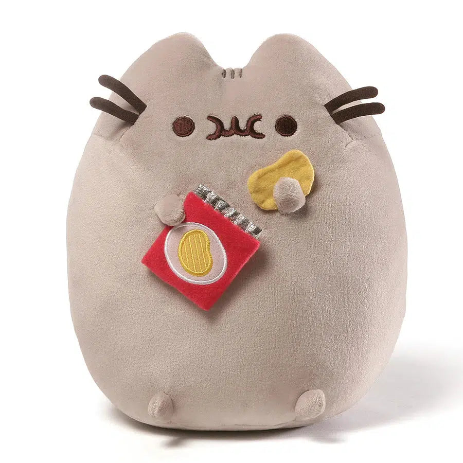 Gund-Pusheen Chips, 9.5 in-6049734-Legacy Toys