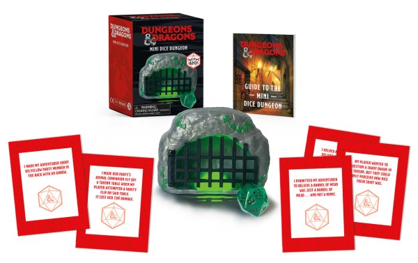 Hachette Book Group-Dungeons & Dragons: Mini Dice Dungeon-9780762475919-Legacy Toys