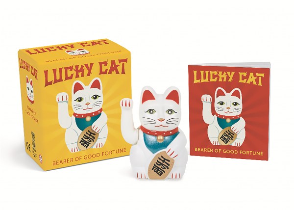 Hachette Book Group-Lucky Cat Bearer of Good Fortune-9780762459445-Legacy Toys