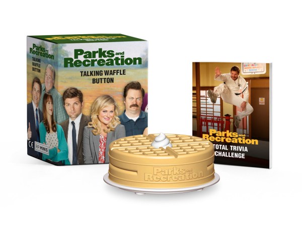 Hachette Book Group-Parks and Recreation: Talking Waffle Button-9780762498413-Legacy Toys