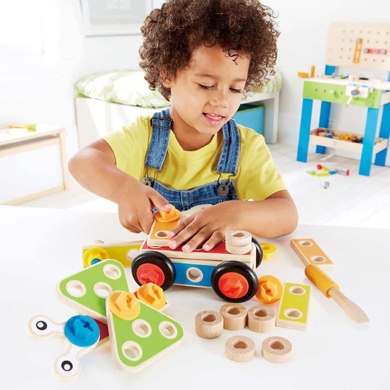 Hape-Basic Builder Set-E3080-Legacy Toys