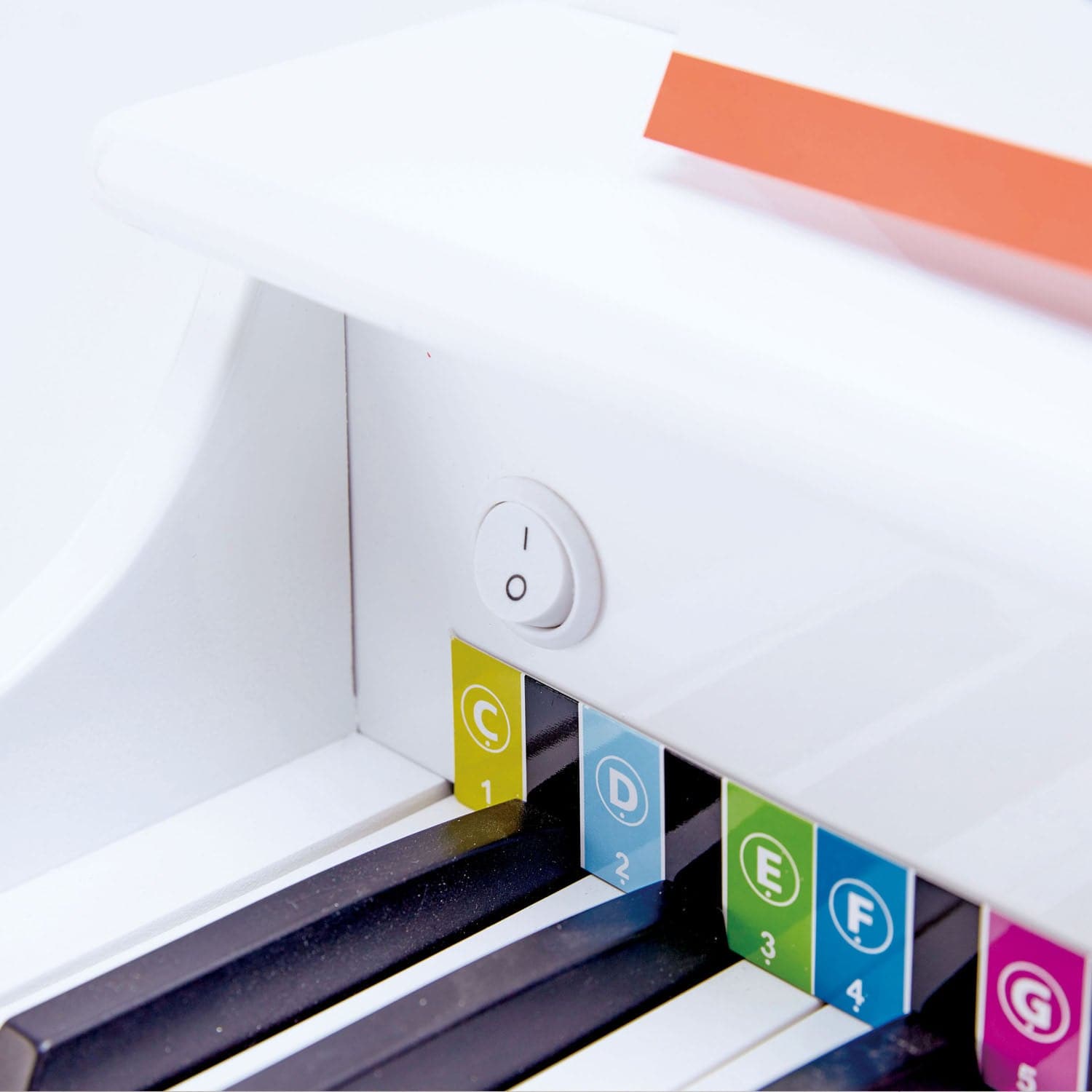 Hape-Deluxe Grand Piano - White-E0338-Legacy Toys