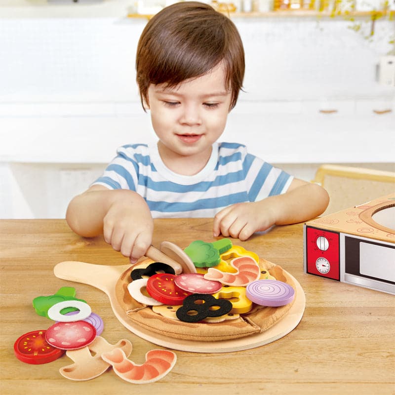 Hape-Perfect Pizza Play Set-E3173-Legacy Toys