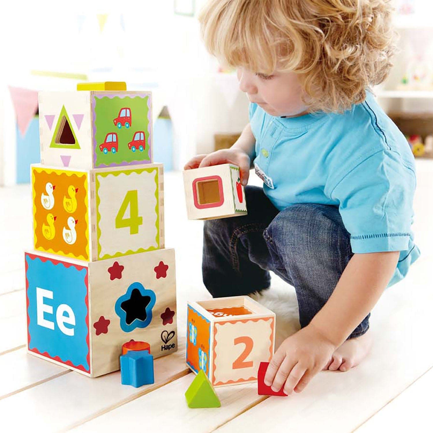 Hape-Pyramid of Play-E0413-Legacy Toys