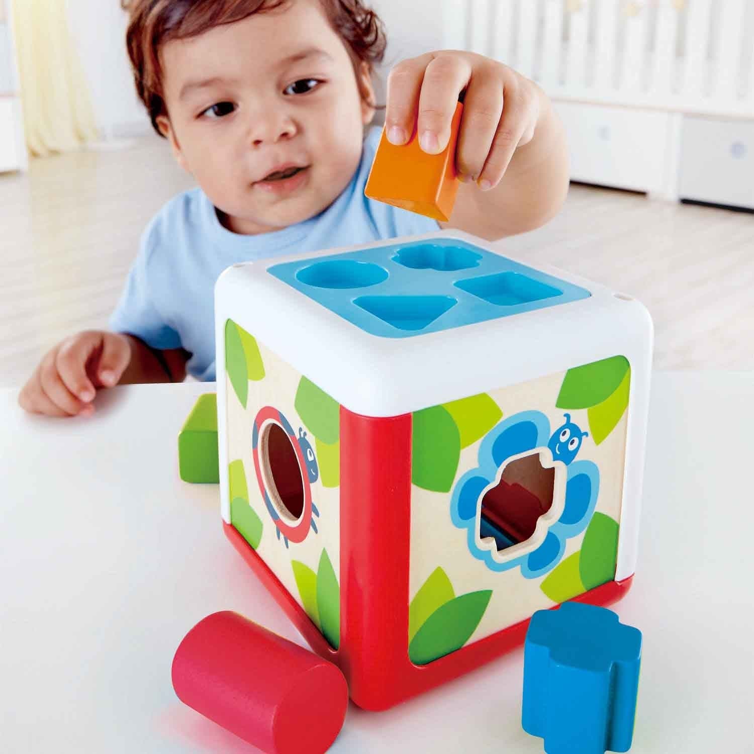 Hape-Shape Sorting Box-E0507-Legacy Toys