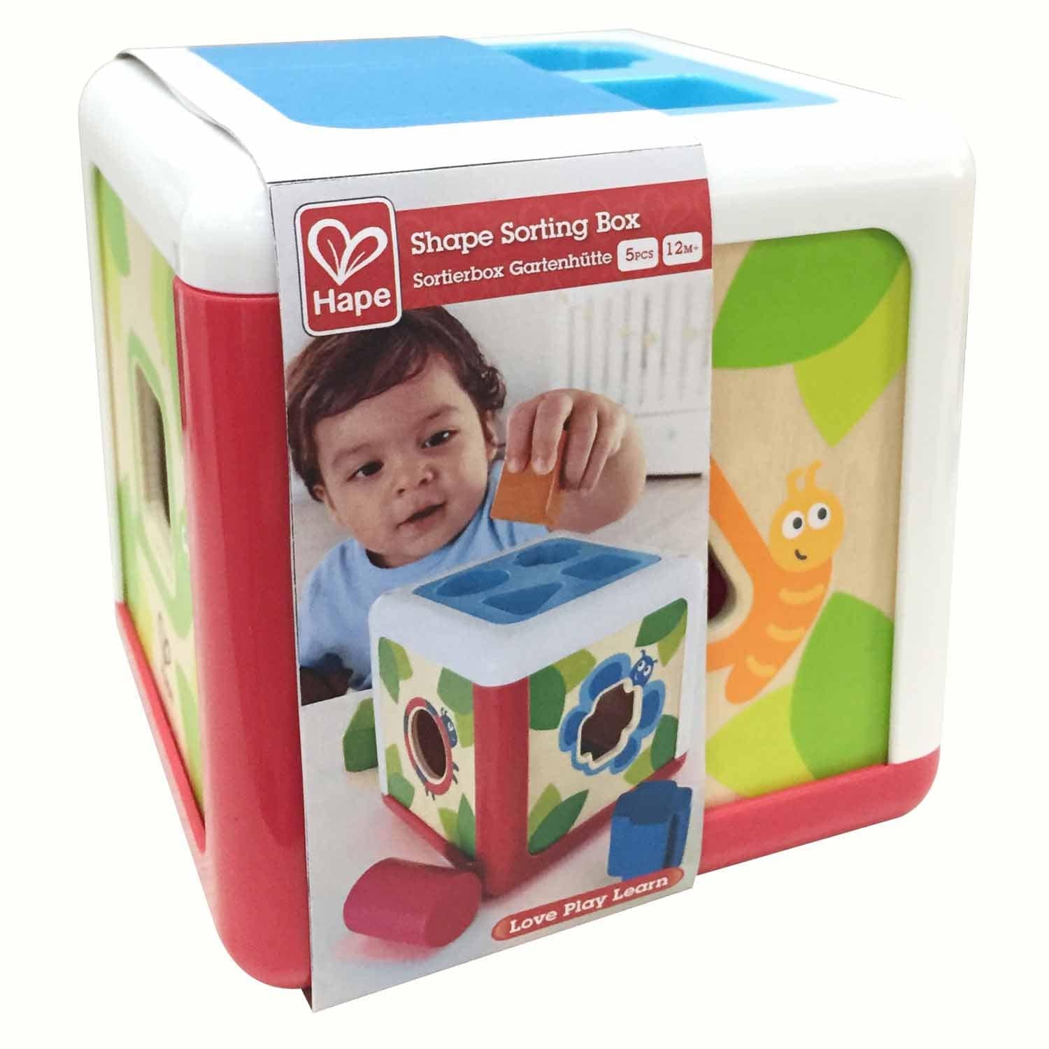 Hape-Shape Sorting Box-E0507-Legacy Toys