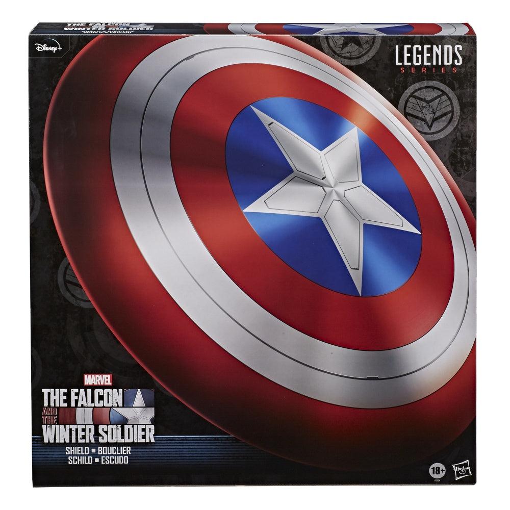 Hasbro-Marvel Legends - Falcon and Winter Soldier Captain America Role Play Shield-F0764-Legacy Toys