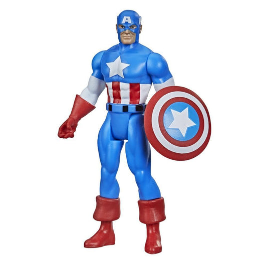 Hasbro-Marvel Legends: Retro 3.75" Action Figure Toy Assorted -F2652-Captain America-Legacy Toys