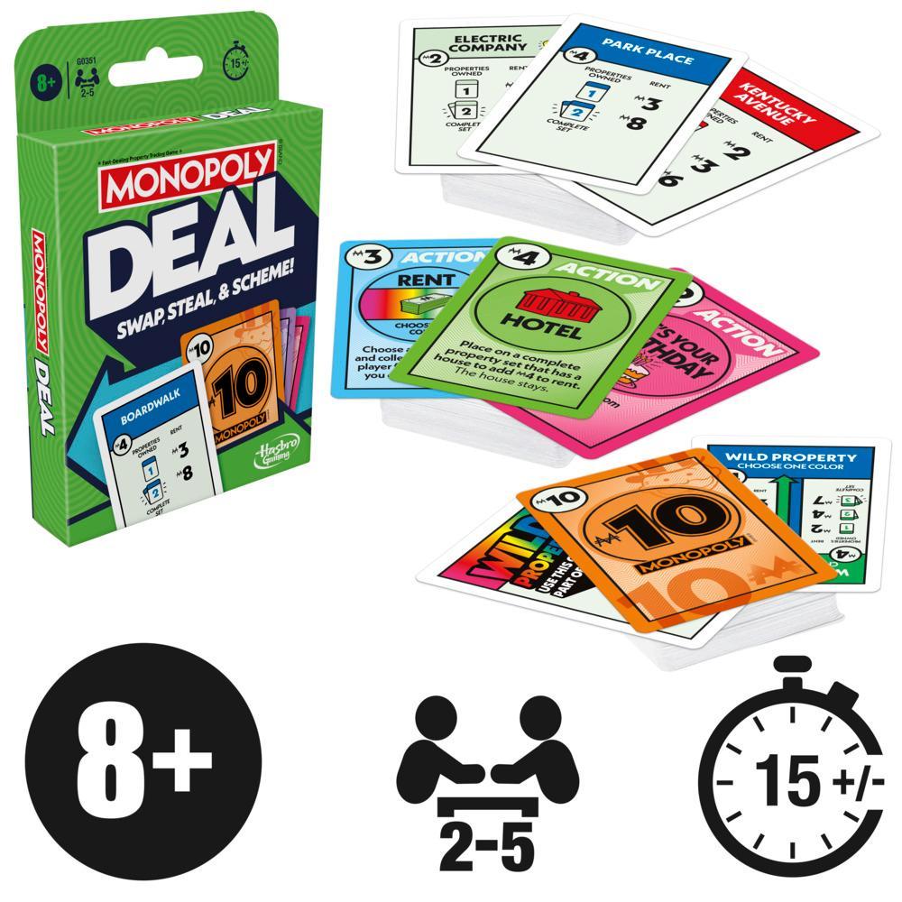 Hasbro-Monopoly Deal Card Game-G03510000-Legacy Toys