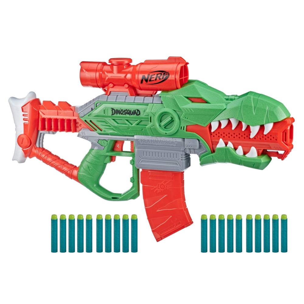 Hasbro-Nerf DinoSquad Rex-Rampage Blaster-F0807-Legacy Toys