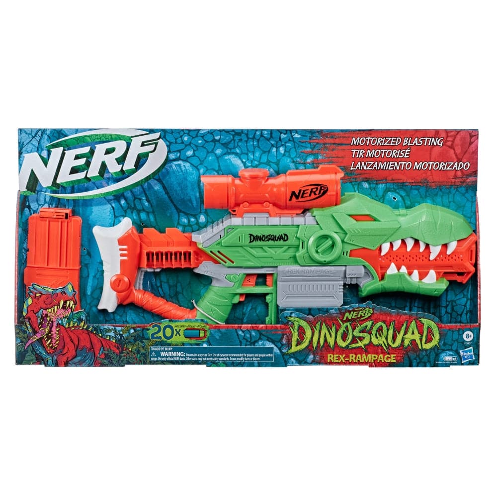 Hasbro-Nerf DinoSquad Rex-Rampage Blaster-F0807-Legacy Toys