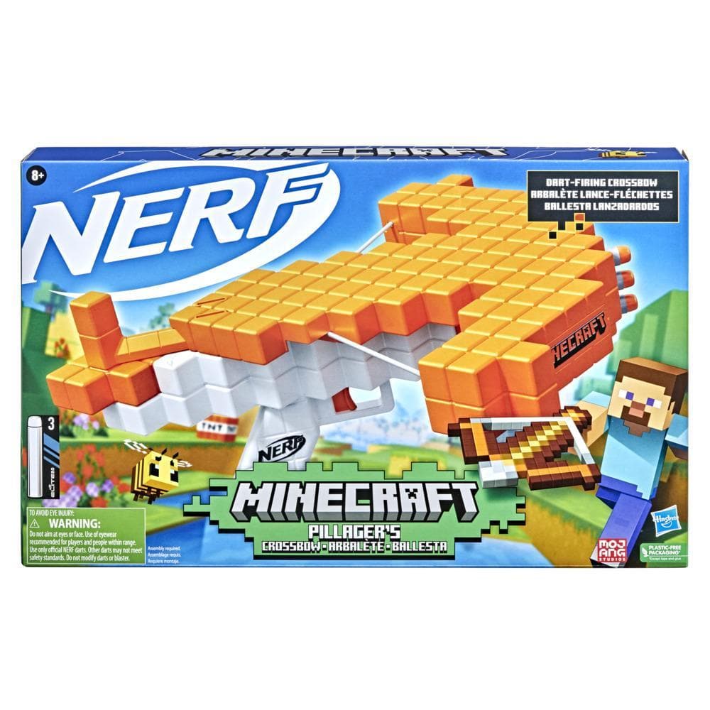 Hasbro-Nerf Minecraft Pillager's Crossbow-F4415-Legacy Toys