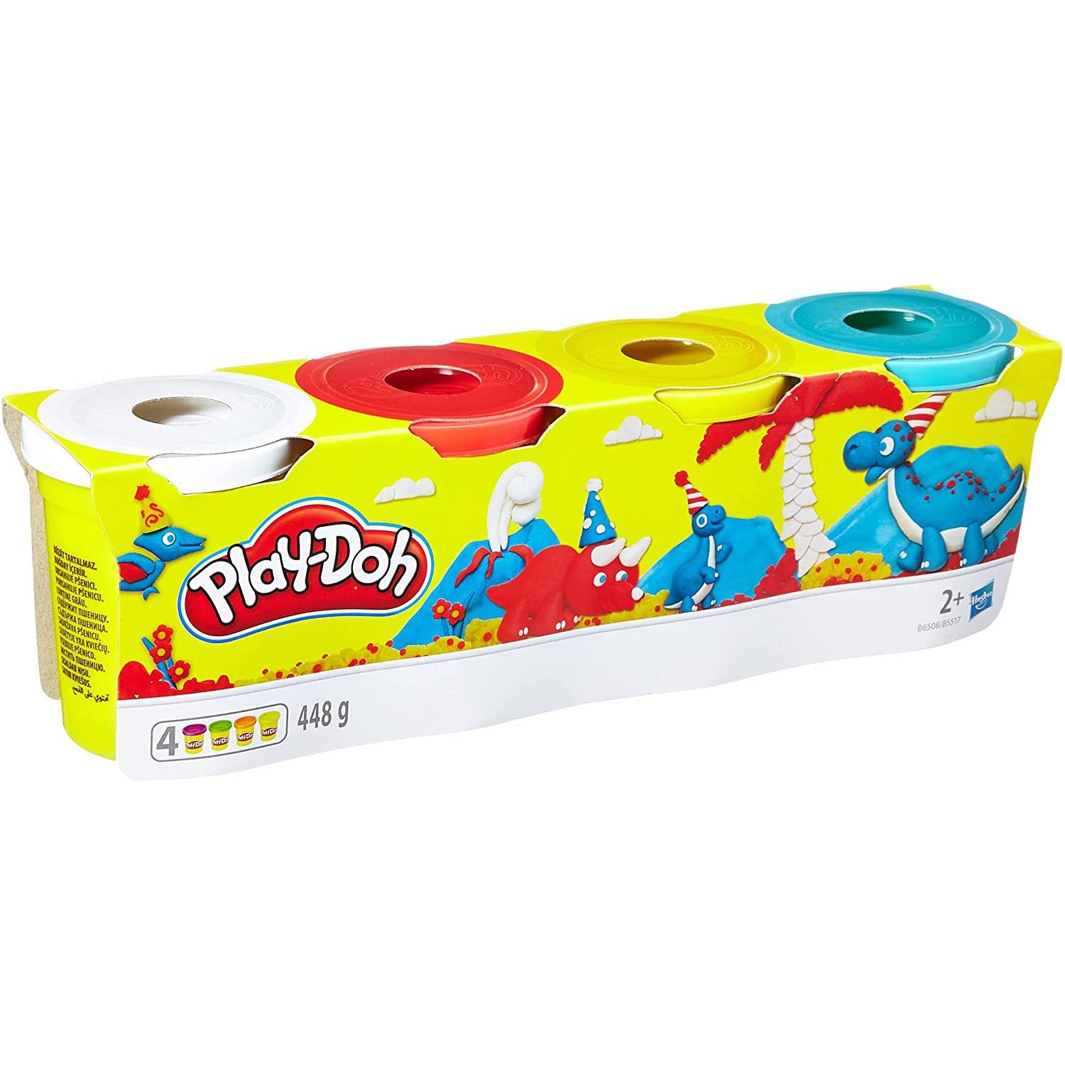 Hasbro-Play-Doh: 4oz Color Assortment-B6508-Classic Colors-Legacy Toys