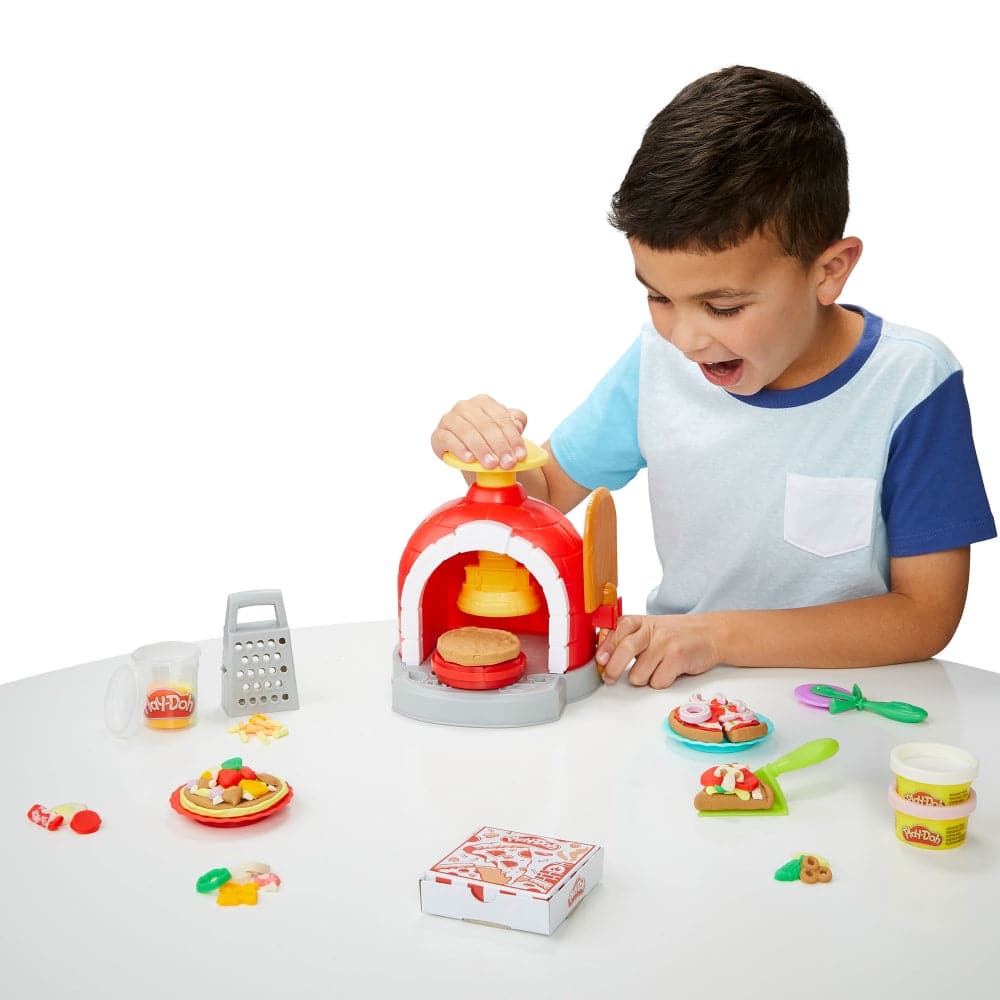 Hasbro-Play-Doh Kitchen Creations Pizza Oven Playset-F4373-Legacy Toys