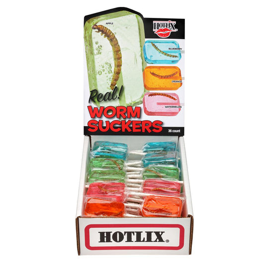 Hotlix-Worm Suckers Assorted Flavors-181-1-Legacy Toys