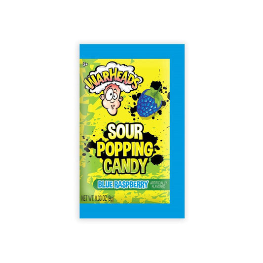 Impact Confections-Warheads Sour Popping Candy - Blue Raspberry-103730-Legacy Toys