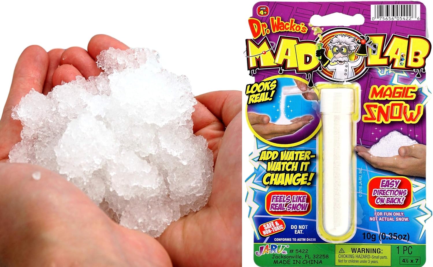 JA-RU-Mad Lab Magic Snow-5422-Legacy Toys