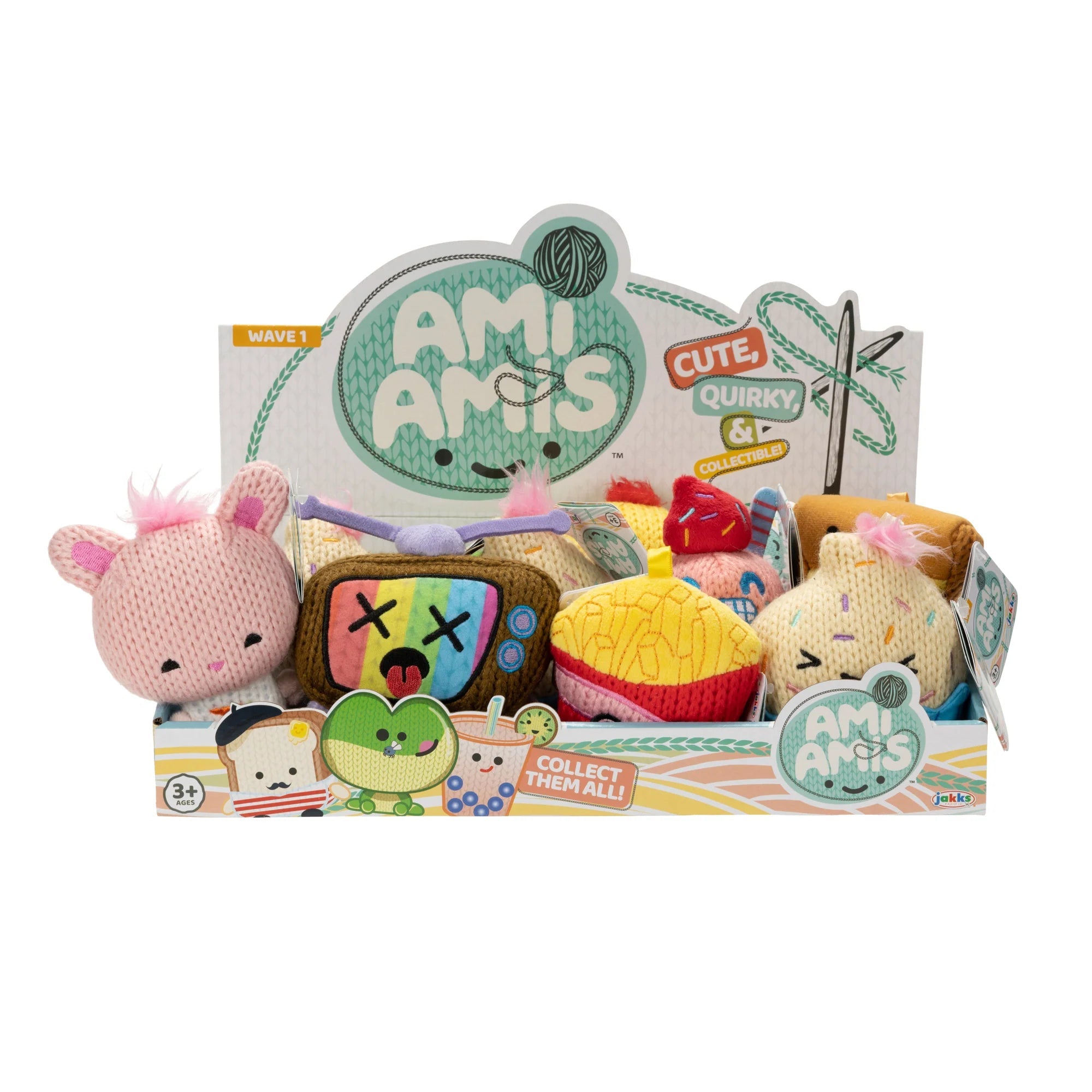 Jakks Pacific-Ami Amis Plush - Wave 1--Legacy Toys